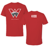 Western Colorado University Volleyball Red Tee - Kyra Kidd