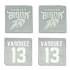 Howard University Softball Stone Coaster (4 Pack)  - #13 Alyssa Vasquez