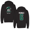 Northeastern State University Softball Black NSU Hoodie - #6 Lauryn Heinle