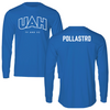 University of Alabama in Huntsville TF and XC Blue Long Sleeve - Cali Pollastro