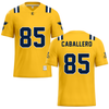 East Tennessee State University Gold Football Jersey - #85 Quinn Caballero