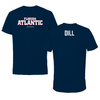 Florida Atlantic University Dance Navy Block Performance Tee - Charlotte Dill