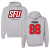 Saint Francis University (Pennsylvania) Football Gray Hoodie - #88 Sam Penna