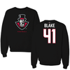 Austin Peay State University Football Black Mascot Crewneck - #41 BJ Blake