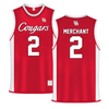University of Houston Red Basketball Jersey - #2 Kierra Merchant
