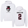 Austin Peay State University Football Gray Mascot Hoodie - #2 MJ Singleton