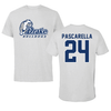 Drake University Soccer Light Gray Tee - #24 Jordan Pascarella