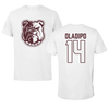 Alabama A&M University Basketball White Tee - #14 Ademola Oladipo