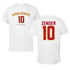 Iowa State University Softball White Performance Tee - #10 Paige Zender