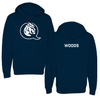 Queens University of Charlotte TF and XC Navy Hoodie - Kate Woods