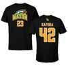 George Mason University Basketball Black Jersey Tee - #42 Nalani Kaysia