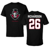 Austin Peay State University Football Black Tee - #26 Corey Richardson