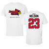 Illinois State University Basketball White Performance Tee - #23 Grace Nelson