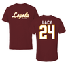 Loyola University-Chicago Soccer Maroon Loyola Performance Tee - #24 Charlie Lacy