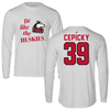 Northern Illinois University Baseball Light Gray Be Like Us Long Sleeve - #39 CJ Cepicky