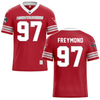Western Colorado University Red Football Jersey - #97 Ricky Freymond