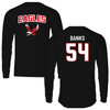 Eastern Washington University Football Black Eagles Long Sleeve - #54 Jaren Banks