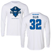 University of New Orleans Basketball White Performance Long Sleeve - #32 Brianna Ellis