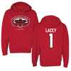 Jacksonville State University Football Red Hoodie - #1 Demarcus Lacey