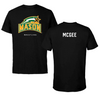 George Mason University Wrestling Black Mason Tee - DJ McGee