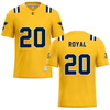 East Tennessee State University Gold Football Jersey - #20 Tywan Royal