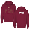 Texas State University TF and XC Maroon General Hoodie - Aiden Hayes