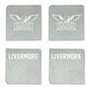 Northeastern State University Golf Stone Coaster (4 Pack)  - Will Livermore