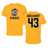 Fort Hays State University Football Gold Performance Tee - #43 Reed Adelhardt