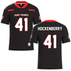 Saint Francis University (Pennsylvania) Black Football Jersey - #41 Gavin Hockenberry