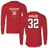 University of Houston Baseball Red Long Sleeve - #32 Anthony Avalos