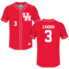 University of Houston Red Softball Jersey - #3 Amanda Carden