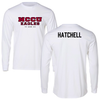 North Carolina Central University TF and XC White Long Sleeve - Savon Hatchell