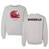 Jacksonville State University Tennis Gray Mascot Crewneck - Polina Ramenskaja