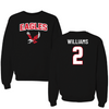 Eastern Washington University Basketball Black Eagles Crewneck - #2 Mason Williams