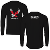 Eastern Washington University TF and XC Black Mascot Performance Long Sleeve - Rhiannon Davies