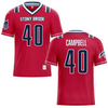 Stony Brook University Red Football Jersey - #40 Elijah Campbell