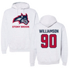 Stony Brook University Lacrosse Gray Hoodie - #90 Collin Williamson