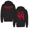 University of Houston Football Black Hoodie - #44 Michael Batton