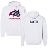 Stony Brook University Swimming & Diving Gray Hoodie - Sara Baxter