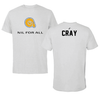 Albany State University TF and XC Light Gray NIL for ALL Tee - Cadence Cray