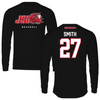 Jacksonville State University Baseball Black Mascot Long Sleeve - #27 Cole Smith