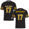 Alabama State University Black Football Jersey - #17 Cordell Montgomery