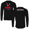 Eastern Washington University TF and XC Black EWU Long Sleeve - Natalie Ruzauskas