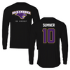 McKendree University Ice Hockey Black Performance Long Sleeve - #10 Jack Sumner