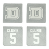 Dean College Lacrosse Stone Coaster (4 Pack)  - #5 Ryan Clunie