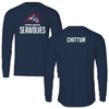 Stony Brook University TF and XC Navy Long Sleeve - Neel Chittur