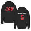 Jacksonville State University Baseball Black Hoodie - #5 Javon Hernandez