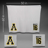 Appalachian State University Baseball Gray Blanket - #16 Jake Beaty