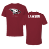 North Carolina Central University Football Cardinal Performance Tee - Isaiah Lawson