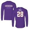 Northwestern State University Football Purple Demons Long Sleeve - #28 Antonio Hall